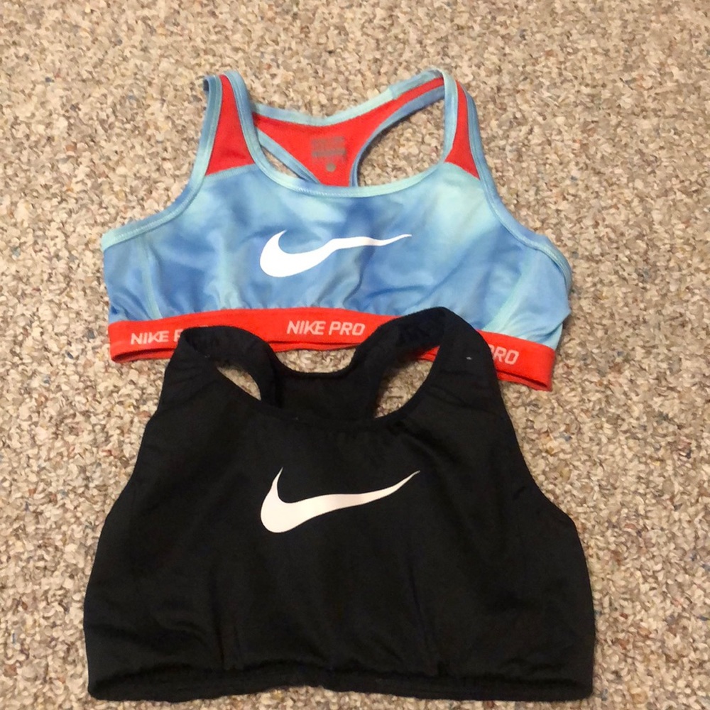 nike pro sports bra